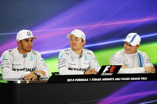 Гран При Абу-Даби. Пресс-конференция в субботу