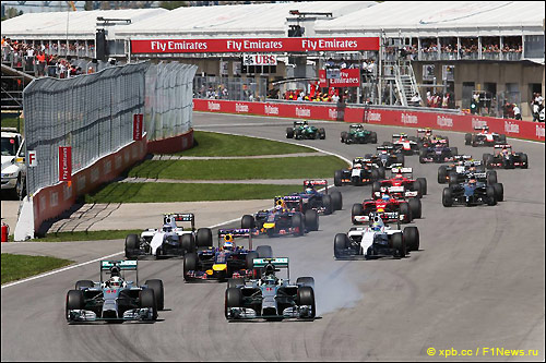 Старт Гран При Канады