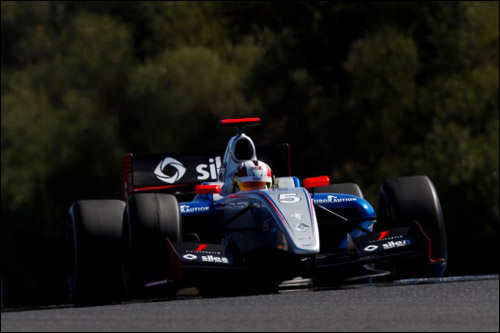 Пьетро Фантин на тестах WSR в Хересе