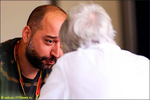 Жерар Лопес и берни Экклстоун