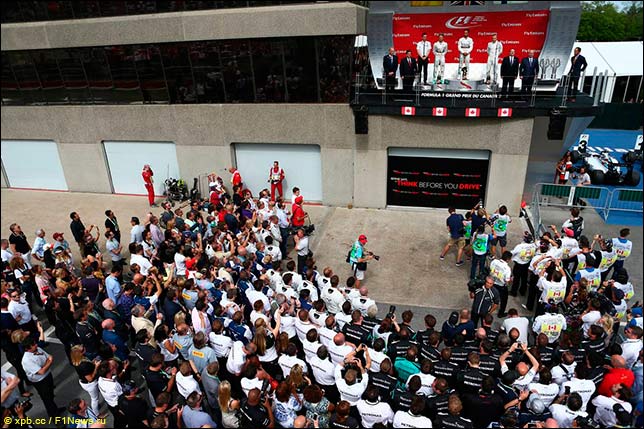 Гран При Канады. Пресс-конференция в воскресенье