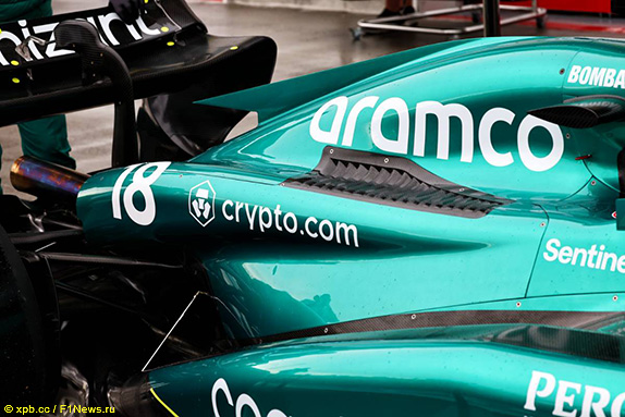 Обновлённые боковые понтоны AMR23