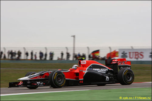 Жером Д'Амброзио на квалификации Гран При Китая