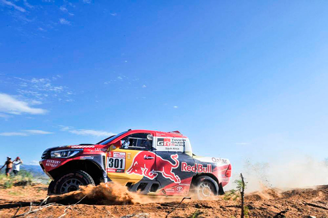 Нассер Аль-Аттия (Toyota) на Дакаре-2018