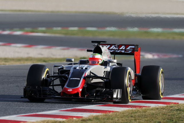 Тесты в Барселоне. Эстебан Гутьеррес