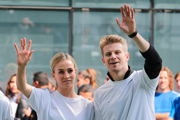 Кармен Хорда и Нико Хюлкенберг