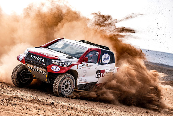 Экипаж Фернандо Алонсо на трассе Ula Neom Rally