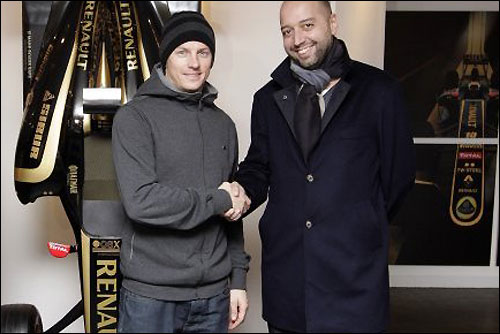 Кими Райкконен и Жерар Лопес