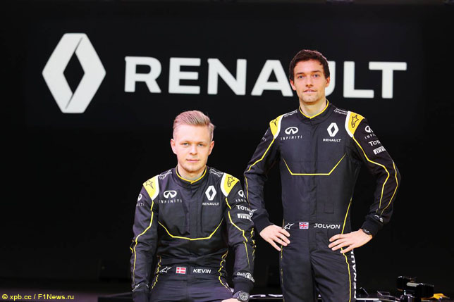 Кевин Магнуссен и Джолион Палмер