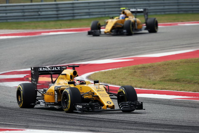 Гран При США. Гонщики Renault