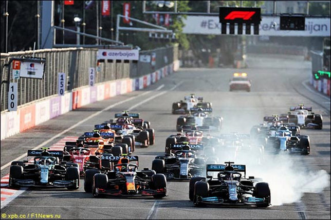 Рестарт Гран При Азербайджана
