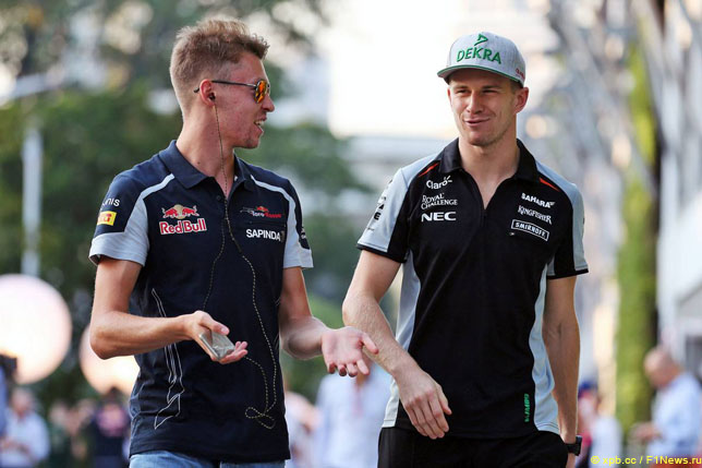 Даниил Квят и Нико Хюлкенберг