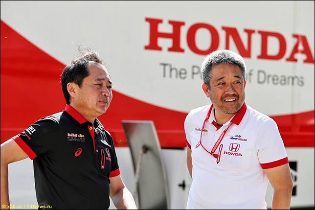 Технический директор Honda F1 Тойохару Танабе и управляющий директор программы японского концерна в Формуле 1 Масаши Ямамото