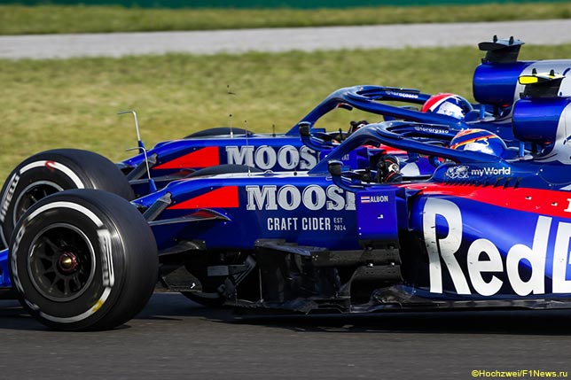 Алекс Элбон и Даниил Квят