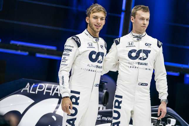 Пьер Гасли и Даниил Квят