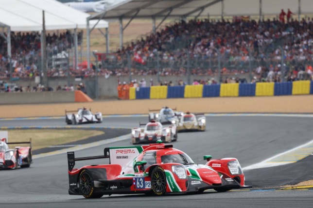 Экипаж Даниила Квята на трассе в Ле-Мане, фото XPB