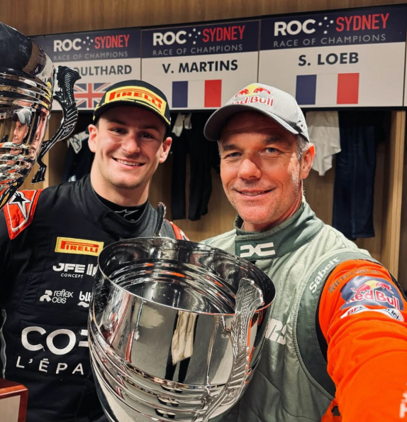 Виктор Мартен и Себастьен Лёб выиграли Кубок Наций в составе команды Франции