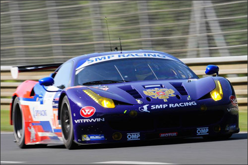 Ferrari 458 Italia команды SMP Racing в Ле-Мане