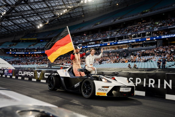 За команду Германии в Сиднее выступали Себастьян Феттель и Мик Шумахер, фото пресс-службы ROC