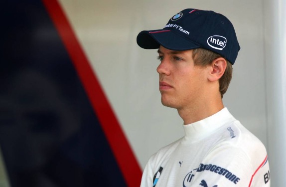 Себастьян Феттель в дни своего дебюта в Формуле 1, 2007 год, фото XPB
