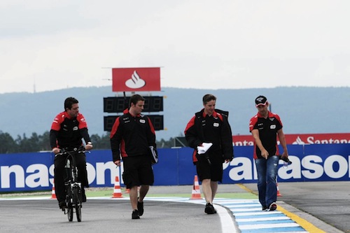 Гран При Германии 2012 года. Прогулка по Хоккенхаймрингу с бригадой Тимо Глока