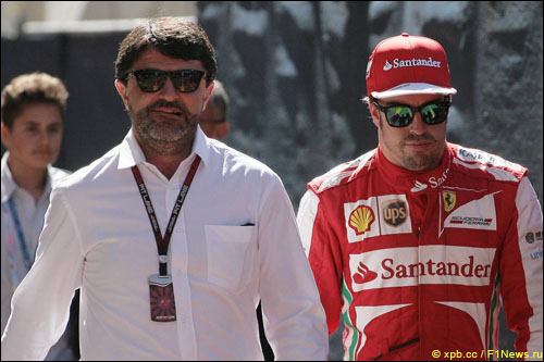 Луис Гарсия Абад и Фернандо Алонсо