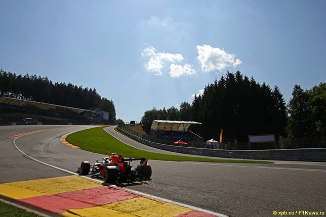 Александер Элбон на Гран При Бельгии, 2019 год