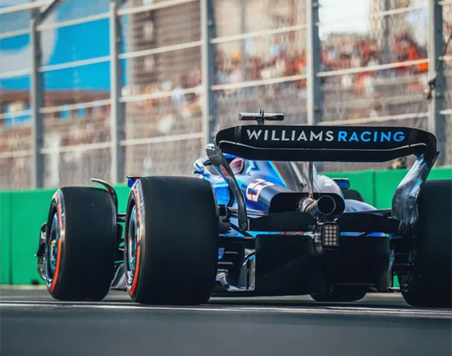 Алекс Элбон на трассе в Джидде, фото пресс-службы Williams