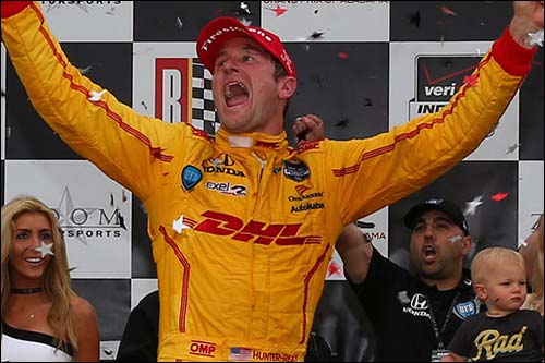 Райан Хантер-Рэй после победы в Бирмингеме