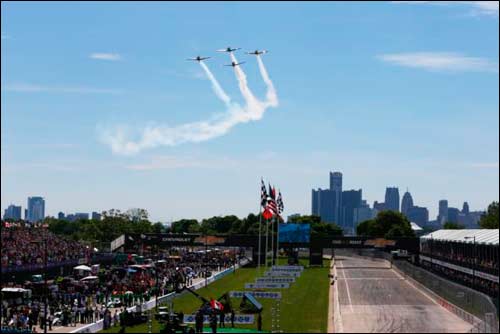 Трасса в Детройте