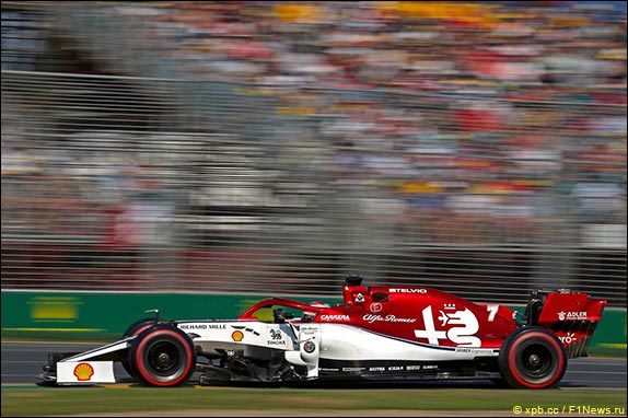 Кими Райкконен в Мельбурне