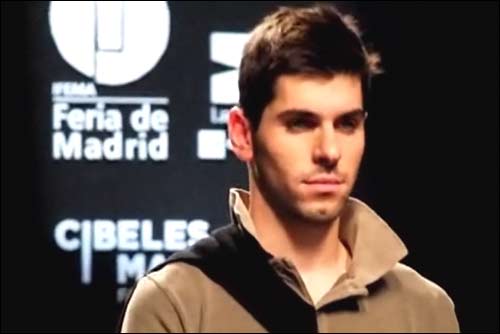 Хайме Альгерсуари на подиуме в Мадриде