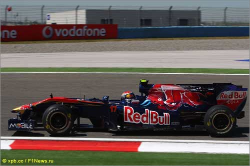 Хайме Альгерсуари на трассе Истанбул-парк