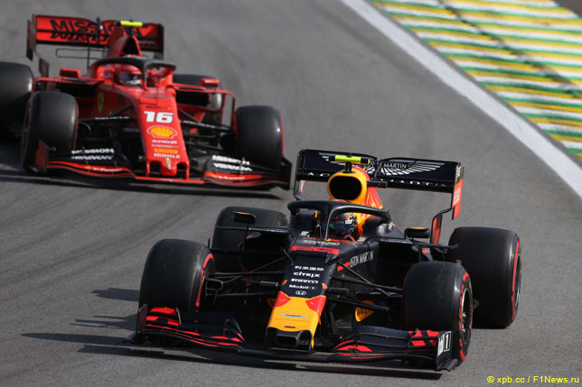 Александер Элбон и Шарль Леклер