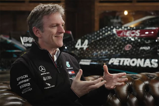 Джеймс Эллисон, технический директор Mercedes