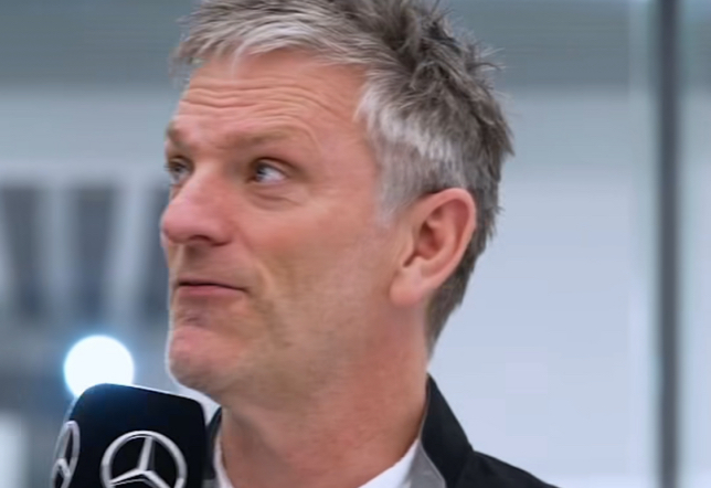 Джеймс Эллисон, стоп-кадр из видео Mercedes