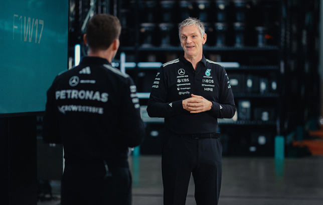 Джеймс Эллисон, фото пресс-службы Mercedes