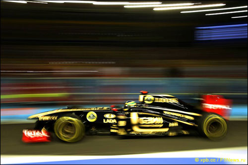 Бруно Сенна на трассе Гран При Сингапура