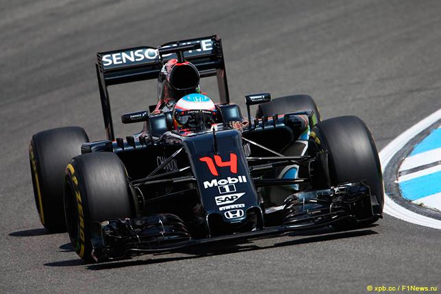 Фернандо Алонсо в Германии