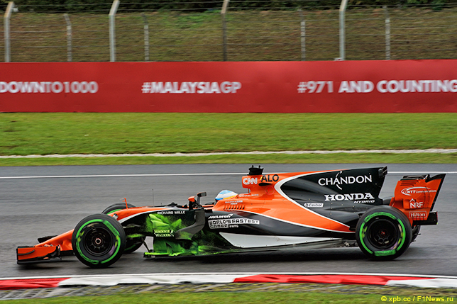 Стоффель Вандорн на трассе в Малайзии