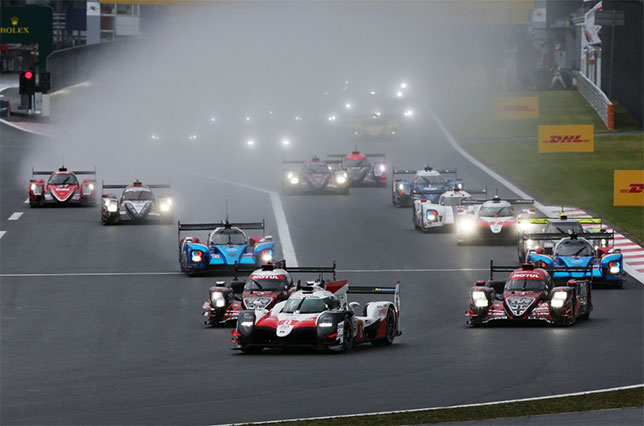 Старт 6-часовой гонки на Fuji Speedway