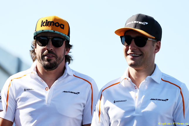 Фернандо Алонсо и Стоффель Вандорн