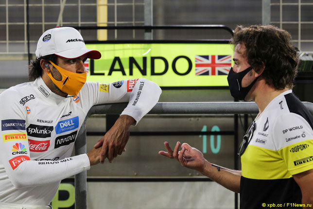 Фернандо Алонсо и Карлос Сайнс