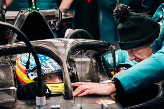 Фернандо Алонсо и Эдриан Ньюи