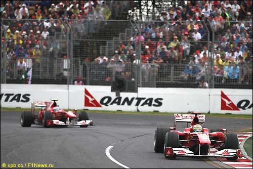 Фелипе Масса и Фернандо Алонсо