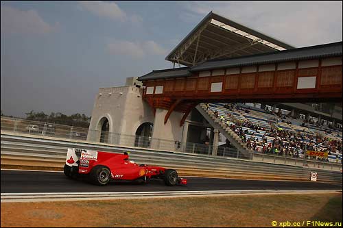 Фернандо Алонсо на корейской трассе