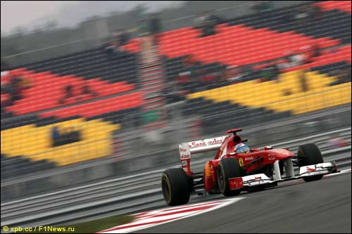 Фернандо Алонсо на Гран При Кореи