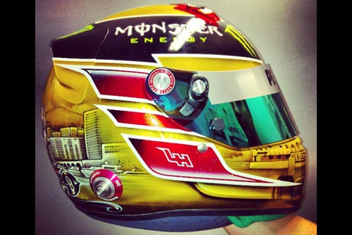 Новый дизайн шлема Льюиса Хэмилтона