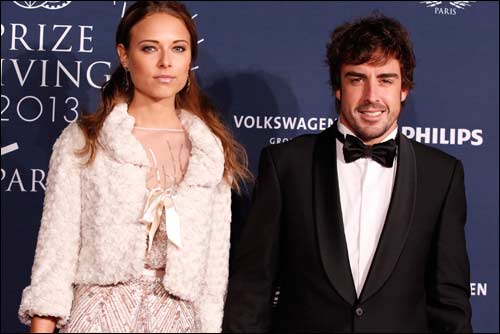 Даша Капустина и Фернандо Алонсо