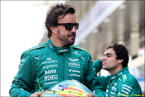 Фернандо Алонсо и Лэнс Стролл